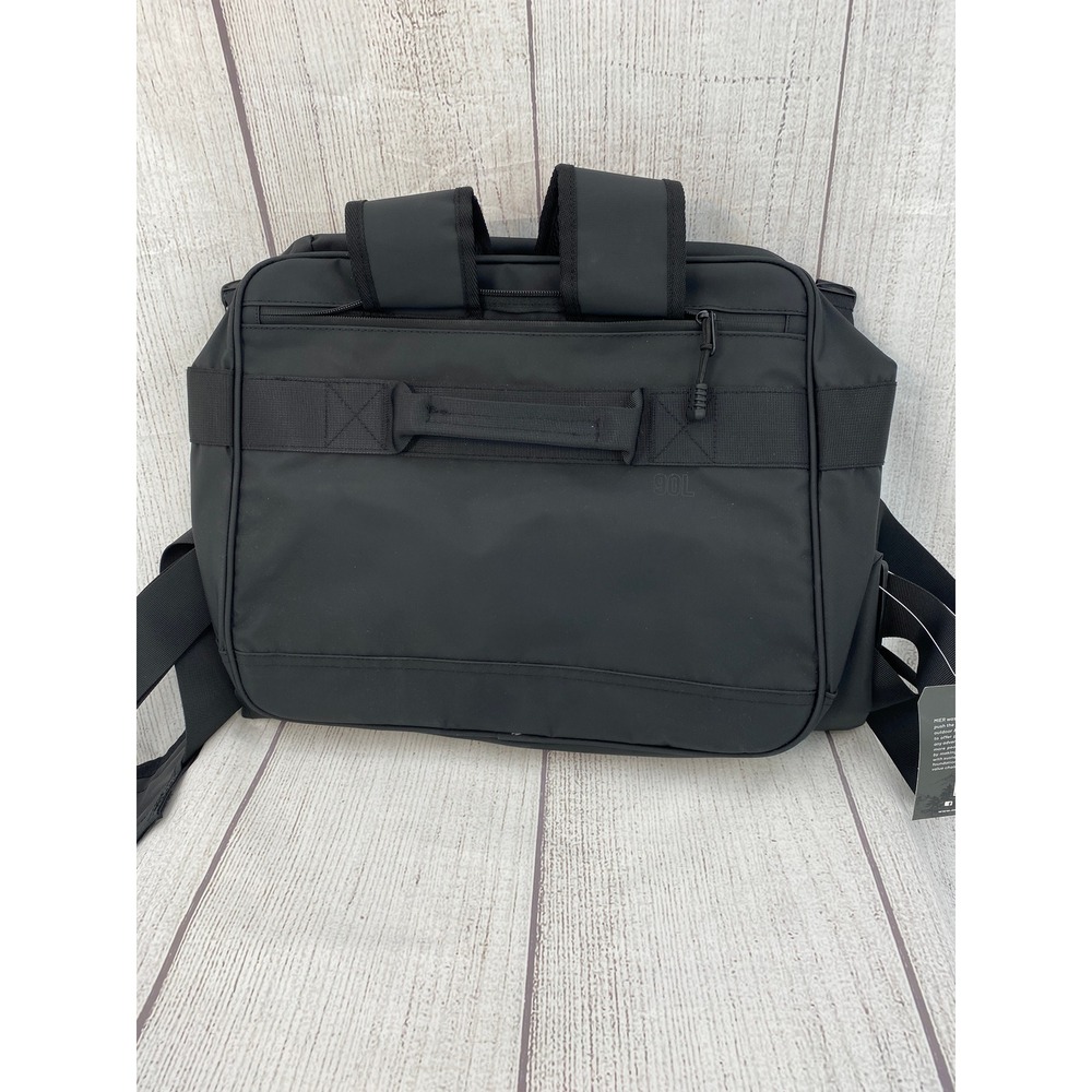 MIER Sport Convertible Duffel Backpack 90L Black Water Resistant Travel Camping